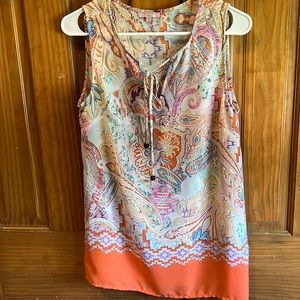 Saint Tropez Ladies Sleeveless Blouse size M